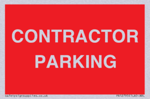 CONTRACTOR PARKING